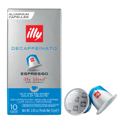 إيلي كبسولات قهوة إسبريسو ديكافيناتو، 10 كبسولات، 57 جرام