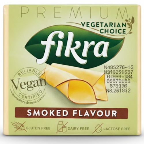 جبن بريميوم بديل نباتي طعم مدخن شرائح 200 جم فكره