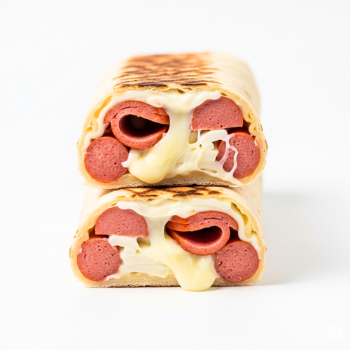 صاج نقانق جبن | Saj Sausage and Cheese