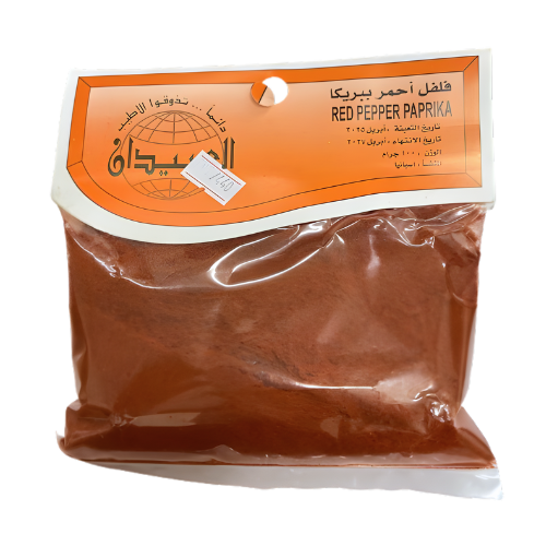 فلفل احمر باربيكا 100جم العبيدان