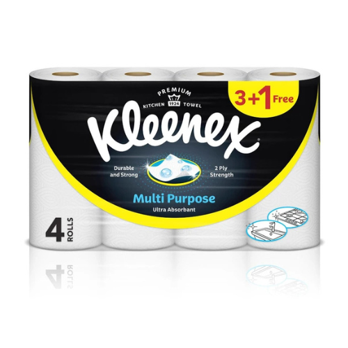 كلينكس ورق مطبخ 28 سم 4 رول