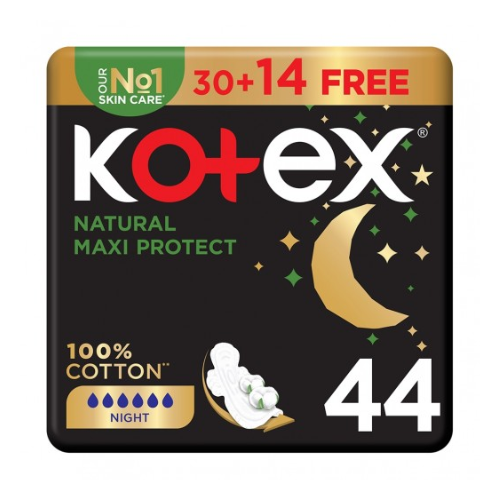 كوتكس قطن ليلي (30+14 فوطة مجانا)