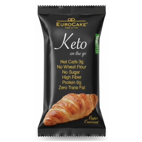 يورو كيك كيتو رول خالي سكر وألوان ودهون 40 جم