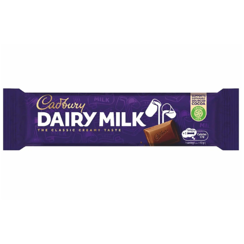 شوكولاتة كادبوري ديري ميلك بالحليب 32 جرام