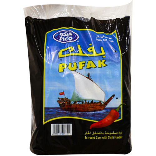فيكو بفك ذرة منفوخة بالفلفل الحار 20 × 25 جم