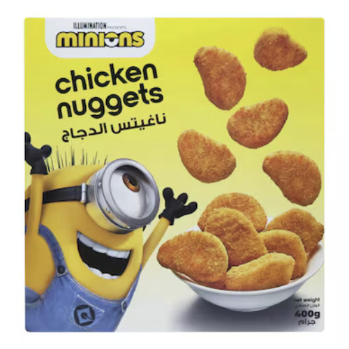 ناجتس دجاج مجمد ام مينيونز 400 جر