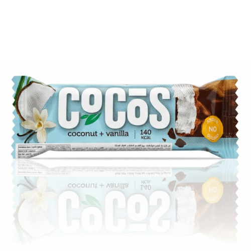 نيوجليزد فيتنس فانيلا جوز الهند شوك 35جرام