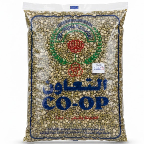 ماش أخضر مجروش التعاون 600 جم