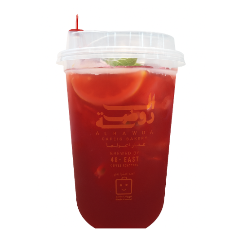 موهيتو ليمونادة باشن فروت والكركدية (صغير) | Passion Fruit Hibiscus Lemonade Mojito (Small)