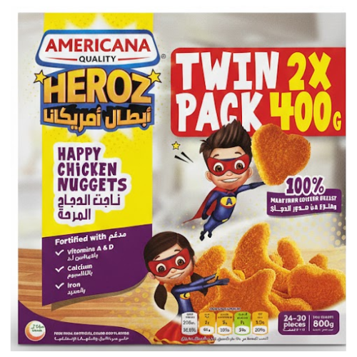 ع/ 2 ناجيت دجاج المرحه -مزدوجه400جم