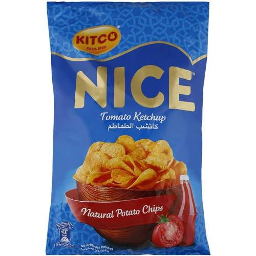 نايس شيبس طماطم كاتشب 210 جم كتكو