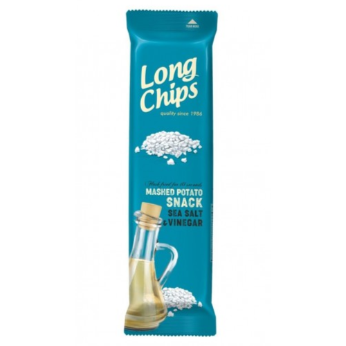 لونج شبس رقائق البطاطس بنكهة الملح البحري والخل 75 جم