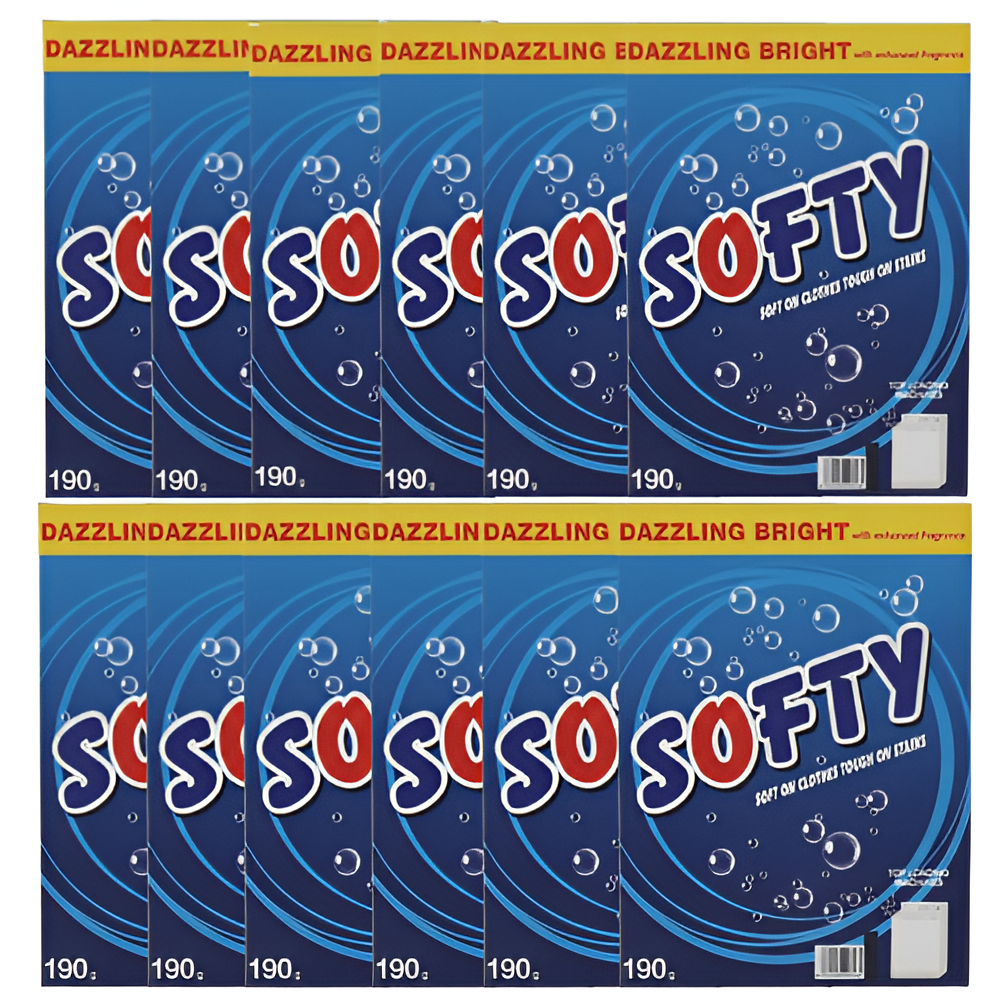 مسحوق صابون سوفتى 190 غ  12 حبة