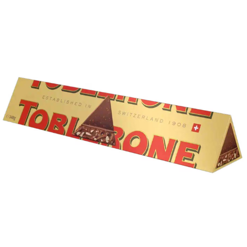 شوكولاته توبليرون بالحليب والعسل ونوجا اللوز 340 جم