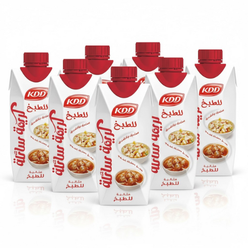 كريمة الطبخ السائلة كي دي دي 6*250 مل