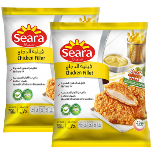ع/ 2حبة سيارا فيلية الدجاج 750 غ