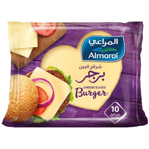 شرائح جبنة البرجر المراعي 200 غ