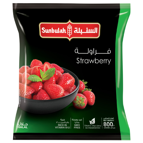 فراولة السنبلة، 800 جم