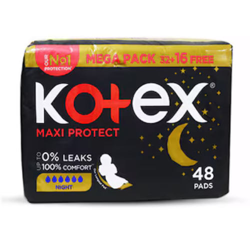 كوتكس ماكسي ليلي (32+16 فوطة مجانا)