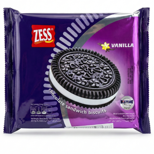 بسكويت ساندويتش شوكولاتة مع كريمة الفانيليا 264.6جرام زيس