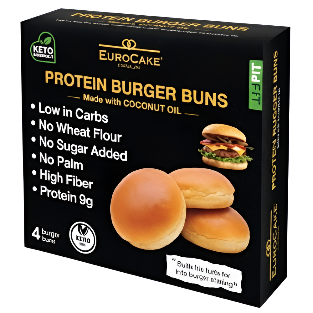 يوروكيك بريميوم خبز برجر 200 جم خالي سكر