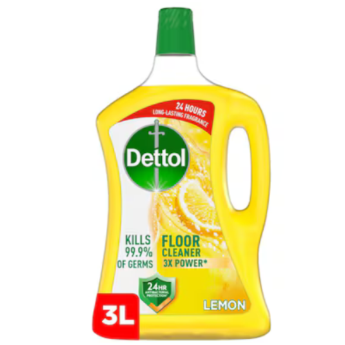 منظف ديتول للأرضيات برائحة الليمون، 3 لتر