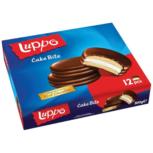 لوبو كيك بايت بالشوكولاتة 12 × 25 جرام