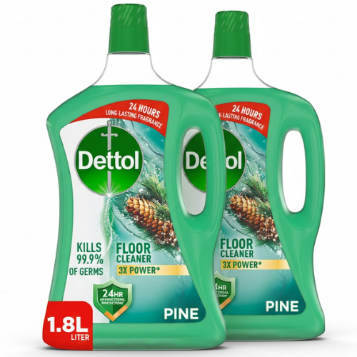 ديتول منظف الأرضيات القوي برائحة الصنوبر 2*1.8 لتر