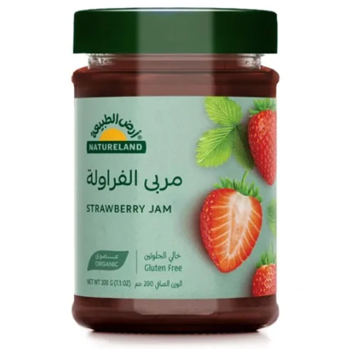 مربى فراولة مشكل عضوي أرض الطبيعة 200 جم