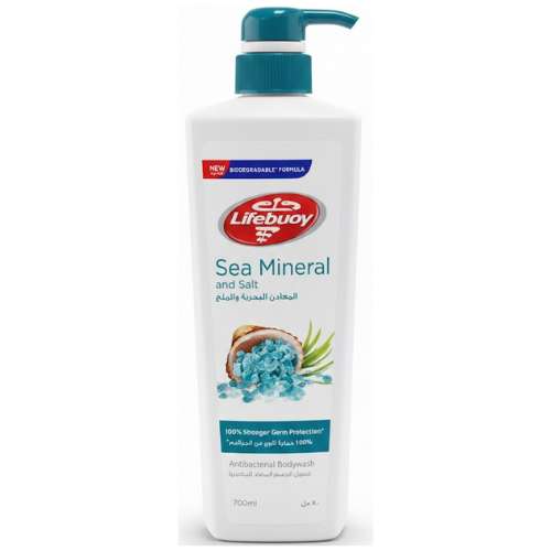 لايفبوي غسول جسم معادن بحرية وملح 700م