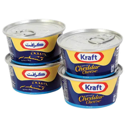 ع/4 حبه جبنة كرافت علب شيدر لايت 100 جم