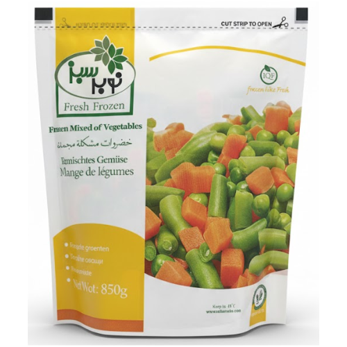 خضروات مشكلة مجمدة نوبر سبز 400 جم