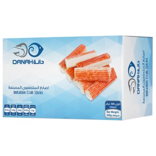 اصابع السلطعون المصنعة مجمد 500جم