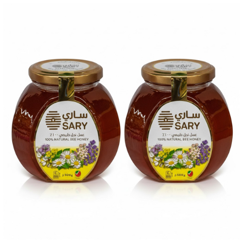عسل ساري طبيعي، عرض 2 حبة × 500 جم