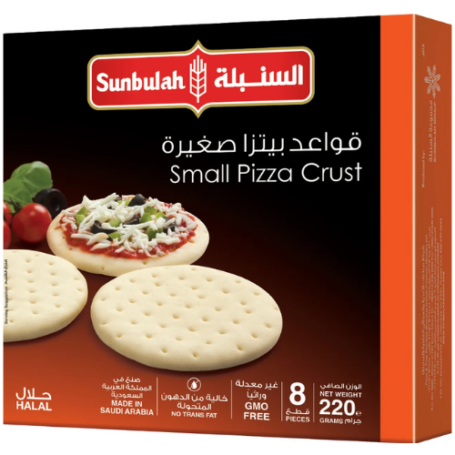 قواعد بيتزا 8 حه 220 غ السنبلة
