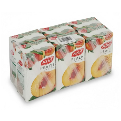 عصير الخوخ كي دي دي 6 × 250 مل