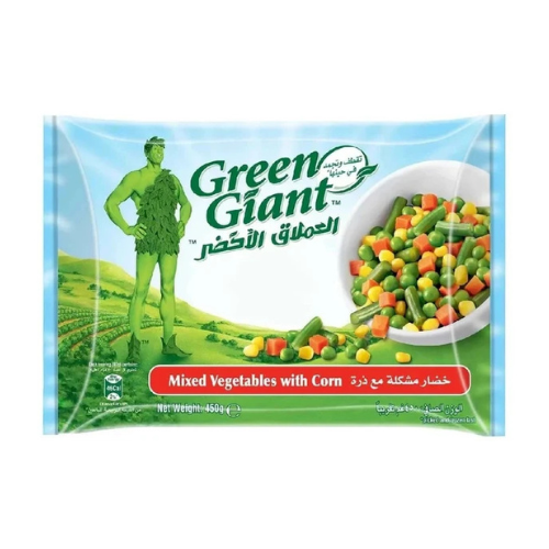 خضار مشكل مع ذرة العملاق الاخضر 450 جم