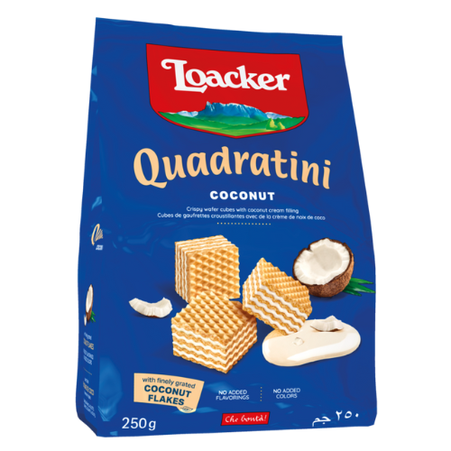 بسكويت كوادرتني جوز الهند لواكر 125جم
