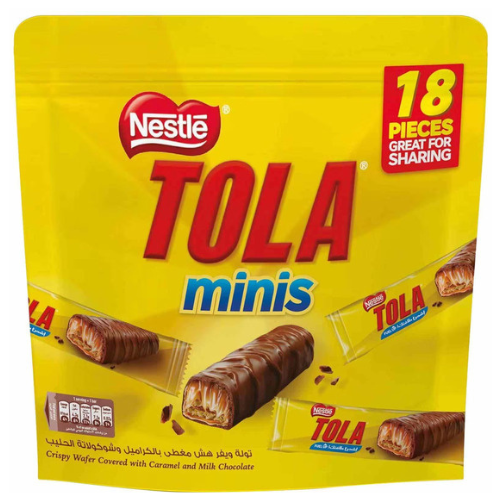 شوكولاتة نستله تولا بايتس مصغرة 18×15.5 جم
