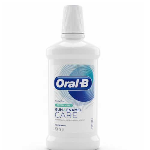 غسول الفم لثة ومينا اسنان انتعاش نعناع اورال بي 500مل