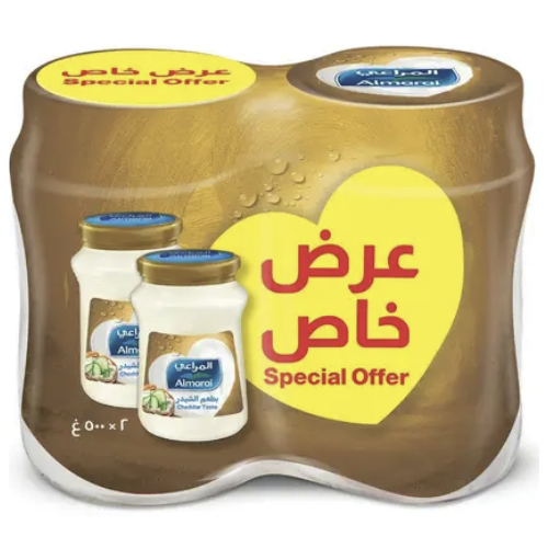 ع/2 جبنة كاسات عادي المراعي 500 جم