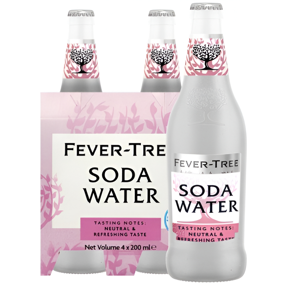 مياه صودا  زجاج   4*200 مل ففرتري