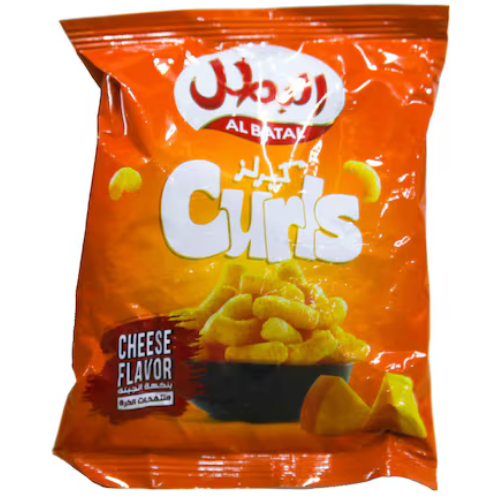 البطل كيرلز سناك ذرة بنكهة الجبن 15 جرام