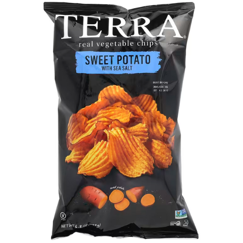 تيرا شبس بطاطس طبيعية حلوة بالملح البحري  141 غ