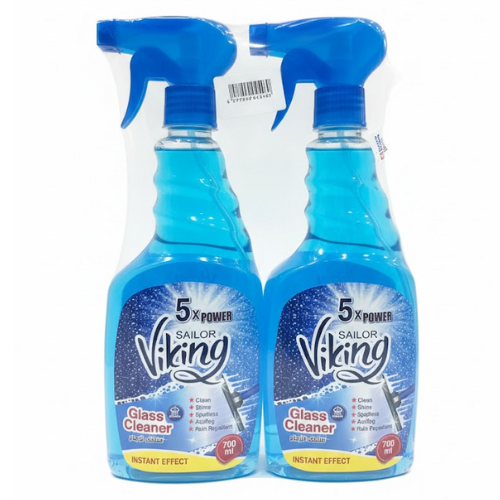 منظف زجاج عبوة بلاستيك فايكنج 2*700 مل