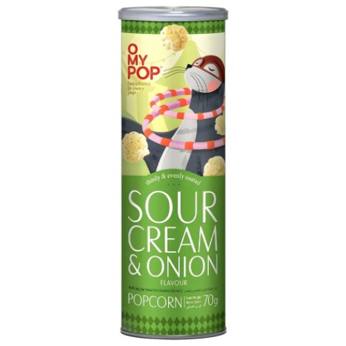 أو ماي بوب - فشار بالكريمة الحامضة والبصل 70 جرام