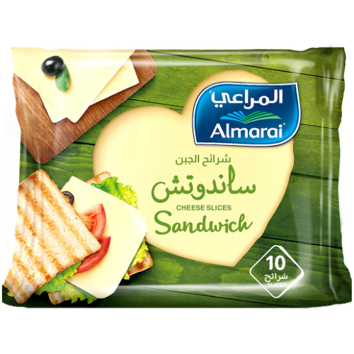 شرائح جبنة المراعي للساندويتش 200 غ