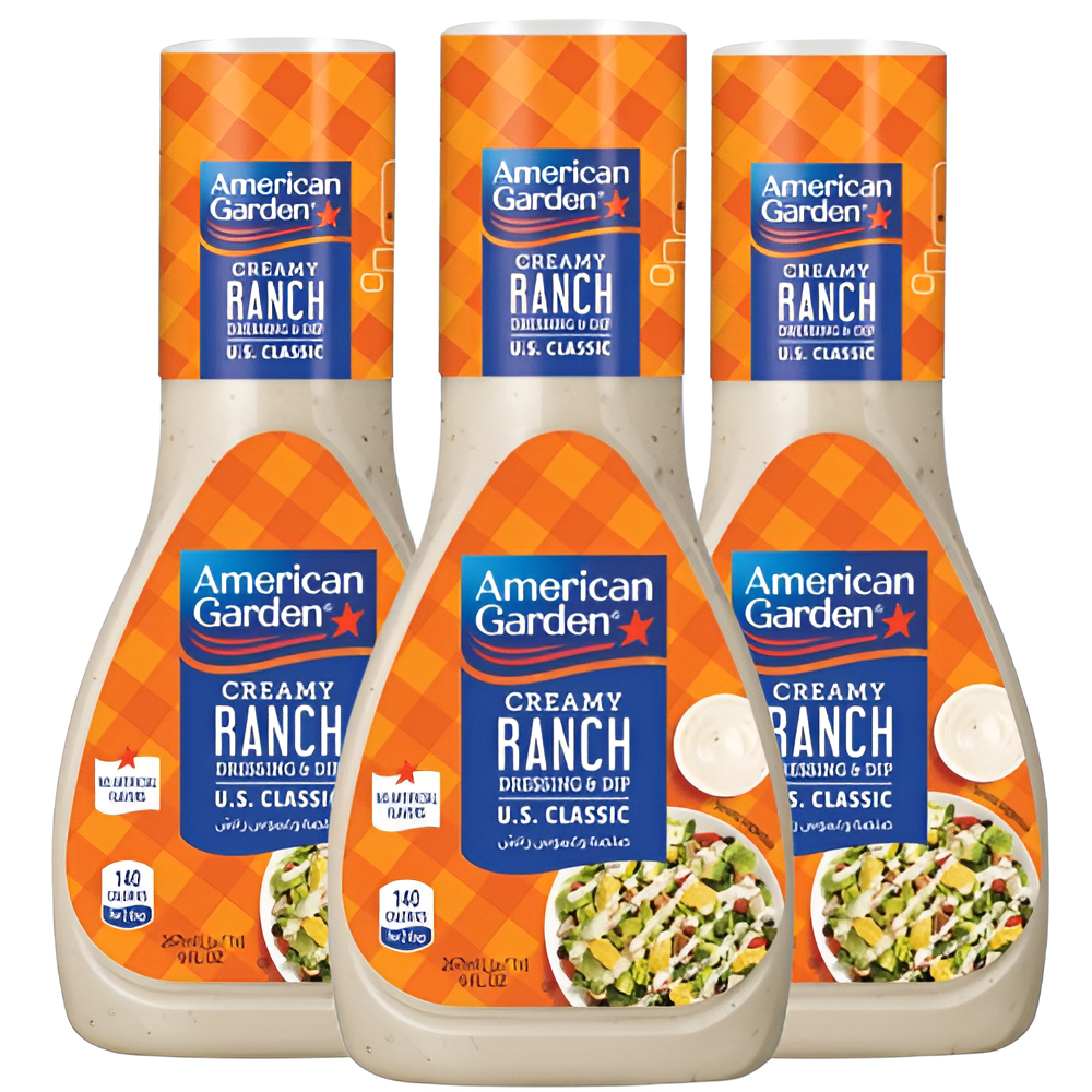 تتبيلة وغمس فرنسية كريمية أمريكان جاردن 3 × 267 مل