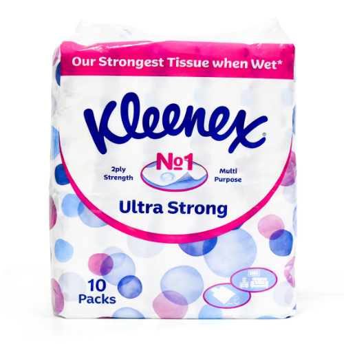 مناديل فائقة القوة للوجه طبقتين 10×114 منديل