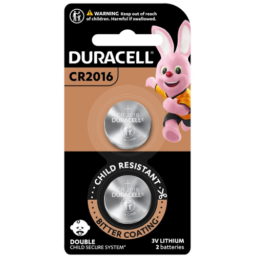 دوراسيل بطاريات ليثيوم 2 حبة CR2016